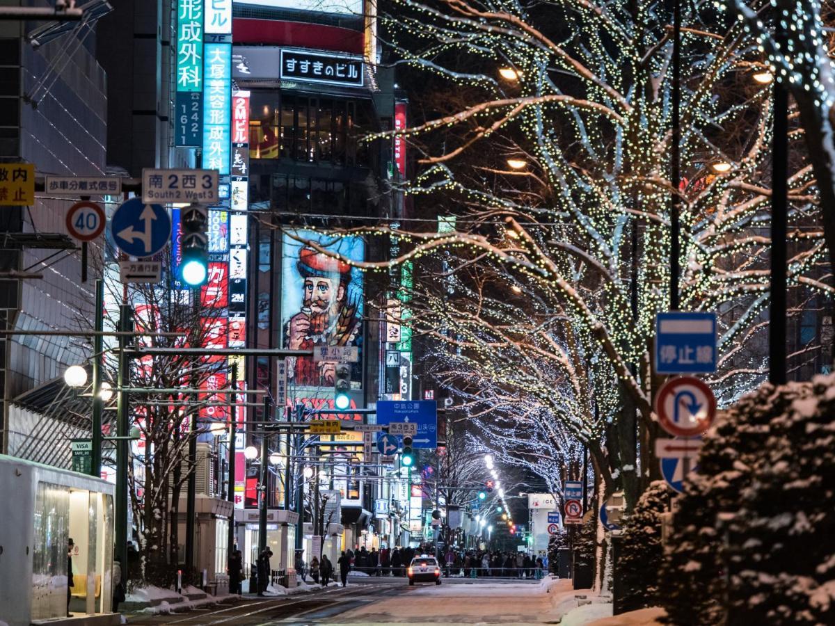 The B Sapporo Hotel Exterior foto