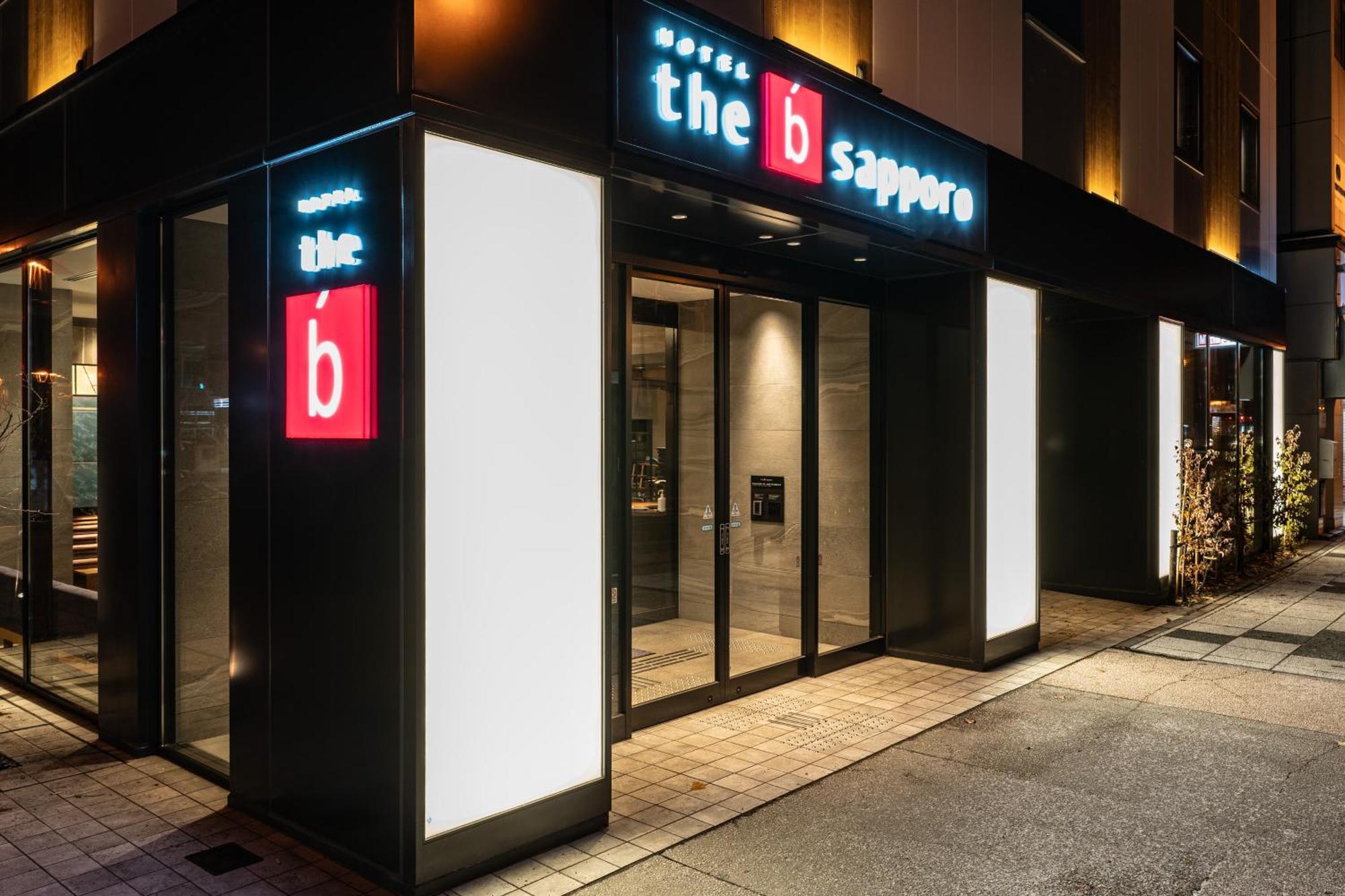 The B Sapporo Hotel Exterior foto